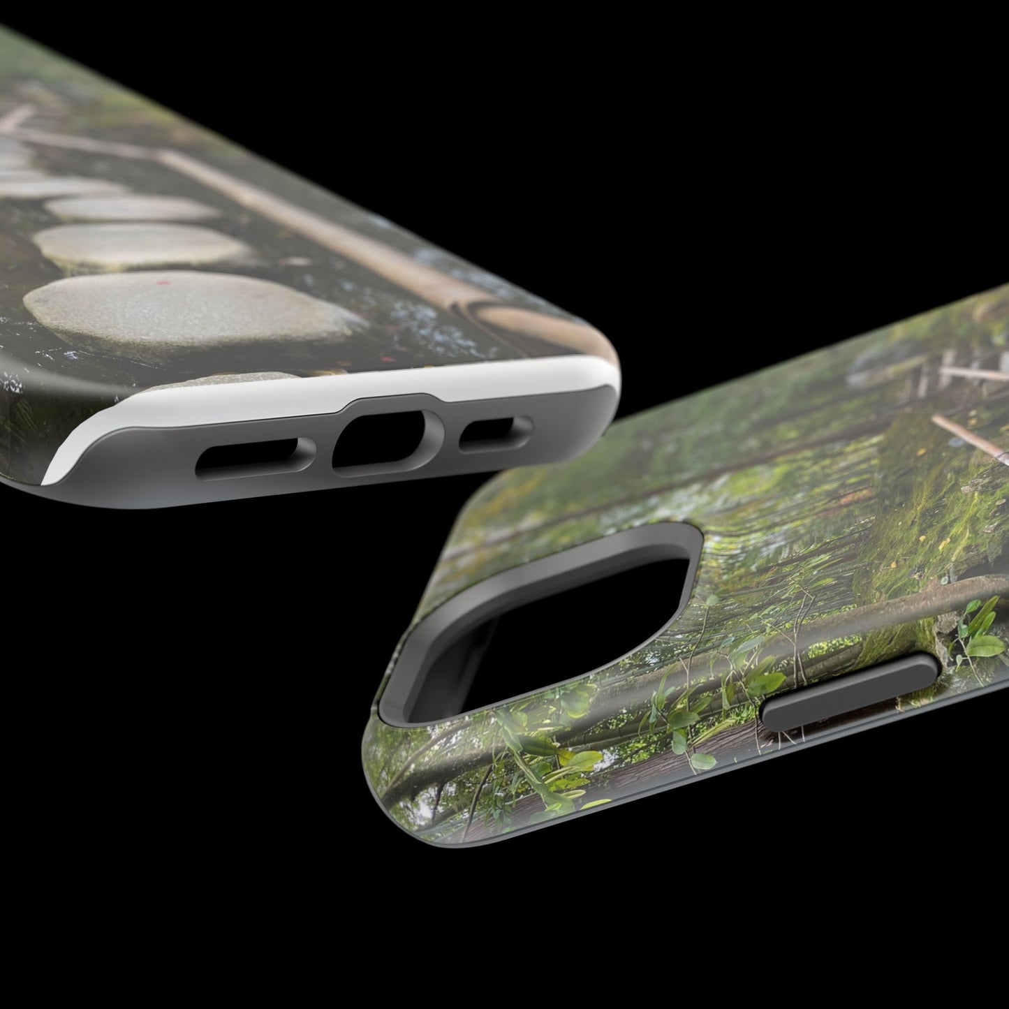 Nanzen-Ji Kyoto Stone Stepping Stones Impact-Resistant Phone Cases with Nature Design, Eco-Friendly Gift, Travel Accessories, Hiking Gear, Unique Phone Cover