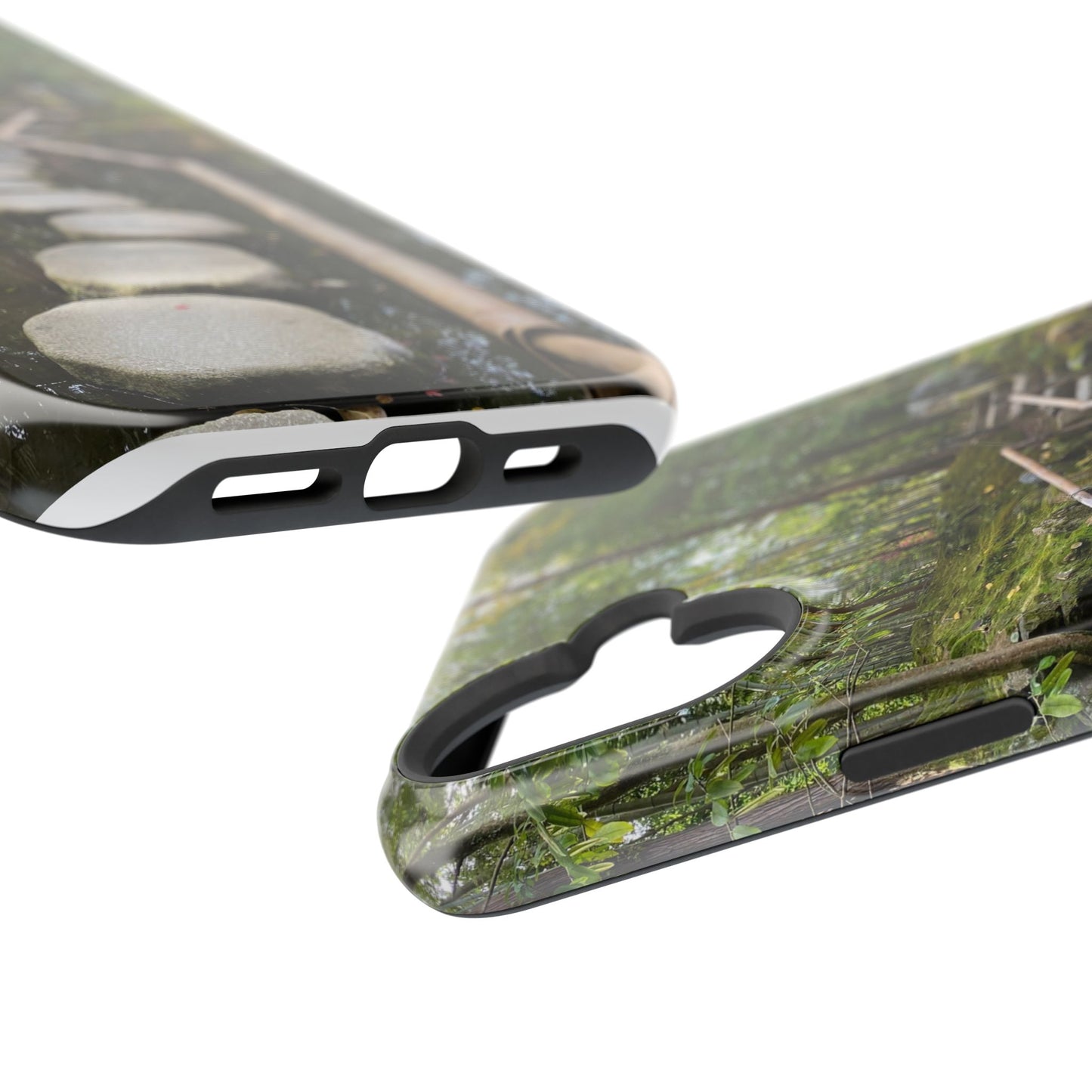 Nanzen-Ji Kyoto Stone Stepping Stones Impact-Resistant Phone Cases with Nature Design, Eco-Friendly Gift, Travel Accessories, Hiking Gear, Unique Phone Cover