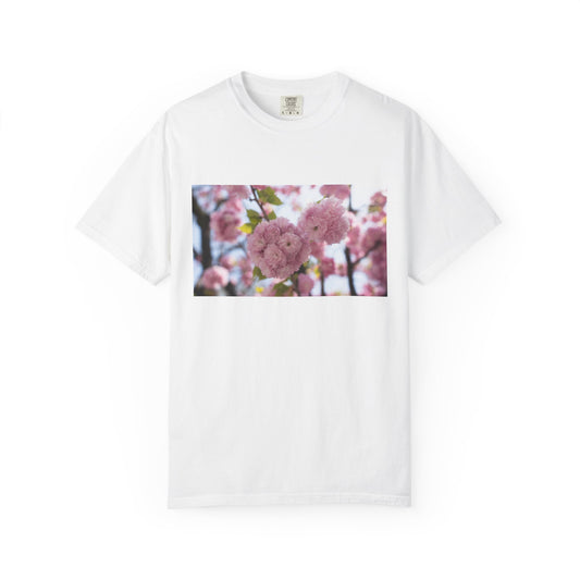 Cherry Blossom Unisex T-shirt, Floral Tee, Spring Fashion, Nature Lover Gift, Casual Wear, Eco-Friendly Style