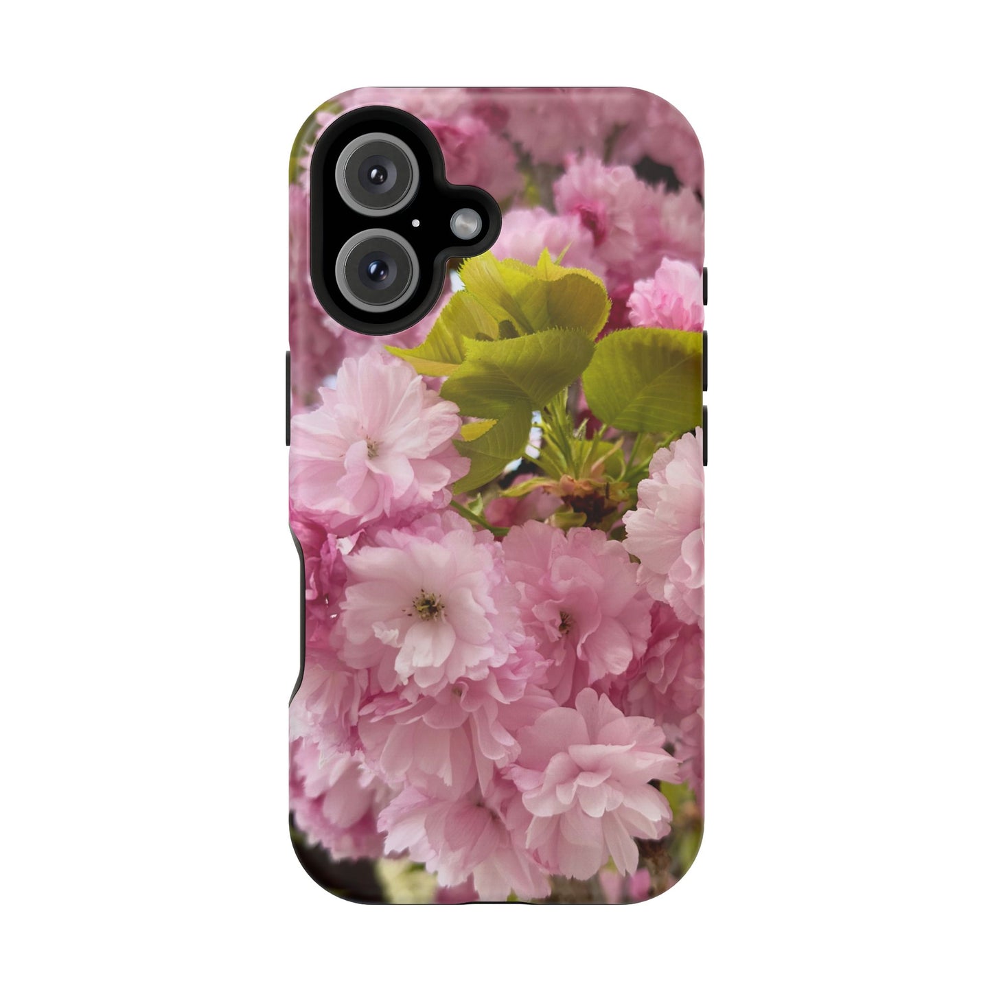 Cherry Blossoms Magnetic Floral Phone Cases, Impact-Resistant Phone Covers, Pink Cherry Blossom Cases, Unique Tech Accessories, Cute Gift for Her