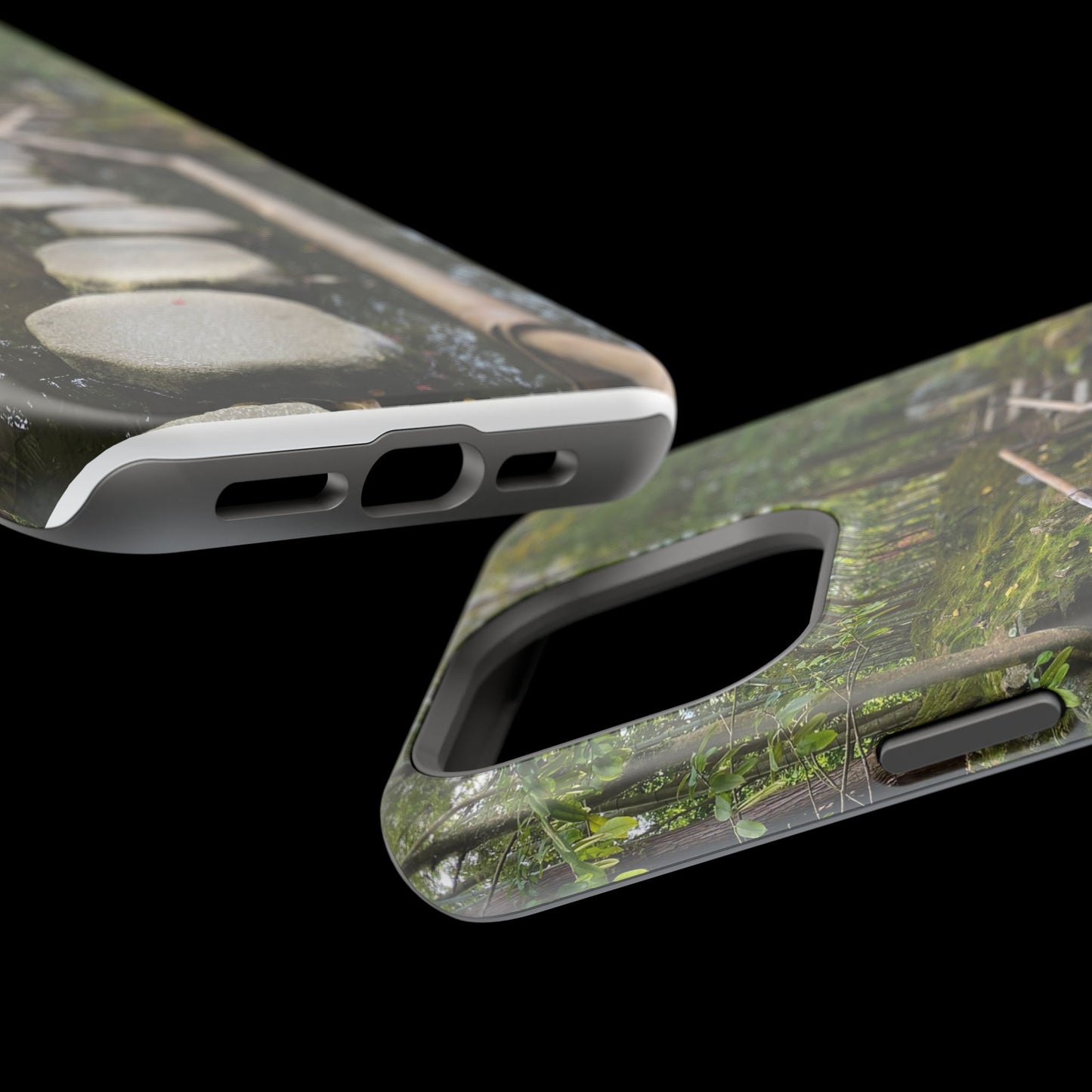 Nanzen-Ji Kyoto Stone Stepping Stones Impact-Resistant Phone Cases with Nature Design, Eco-Friendly Gift, Travel Accessories, Hiking Gear, Unique Phone Cover