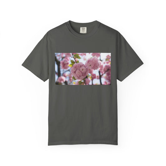 Cherry Blossom Unisex T-shirt, Floral Tee, Spring Fashion, Nature Lover Gift, Casual Wear, Eco-Friendly Style