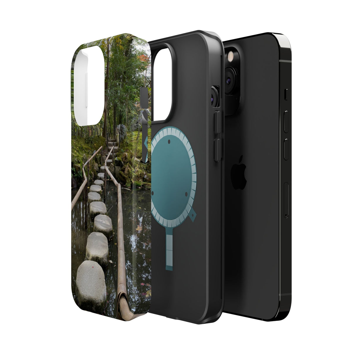 Nanzen-ji Kyoto Stepping Stones Phone Case — Zen Nature Design