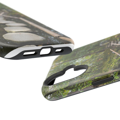 Nanzen-Ji Kyoto Stone Stepping Stones Impact-Resistant Phone Cases with Nature Design, Eco-Friendly Gift, Travel Accessories, Hiking Gear, Unique Phone Cover
