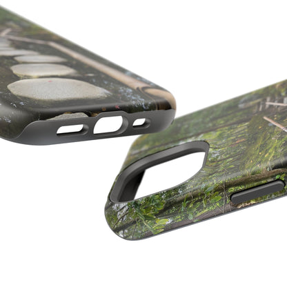 Nanzen-Ji Kyoto Stone Stepping Stones Impact-Resistant Phone Cases with Nature Design, Eco-Friendly Gift, Travel Accessories, Hiking Gear, Unique Phone Cover