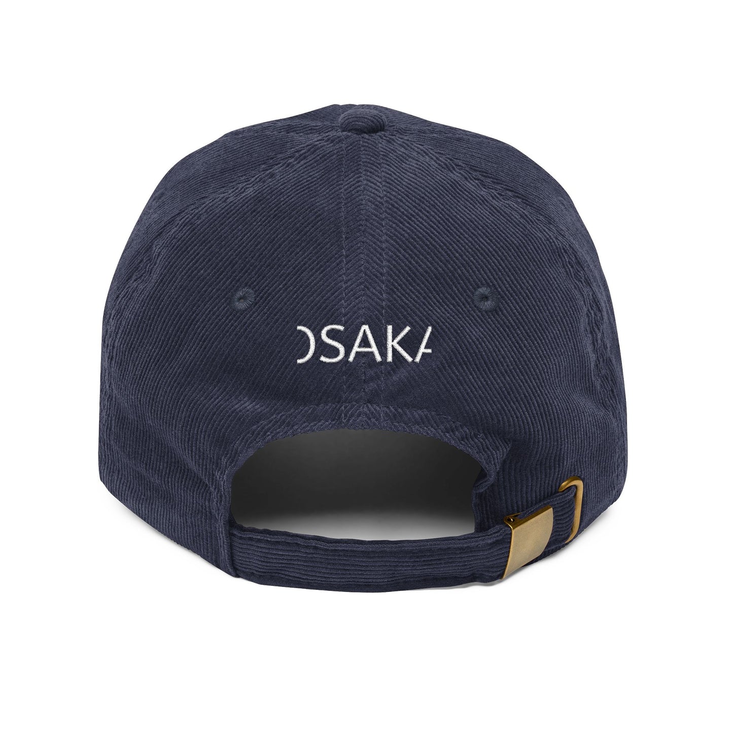 Osaka Kanji Corduroy Hat – 大阪 Embroidered Japan City Cap