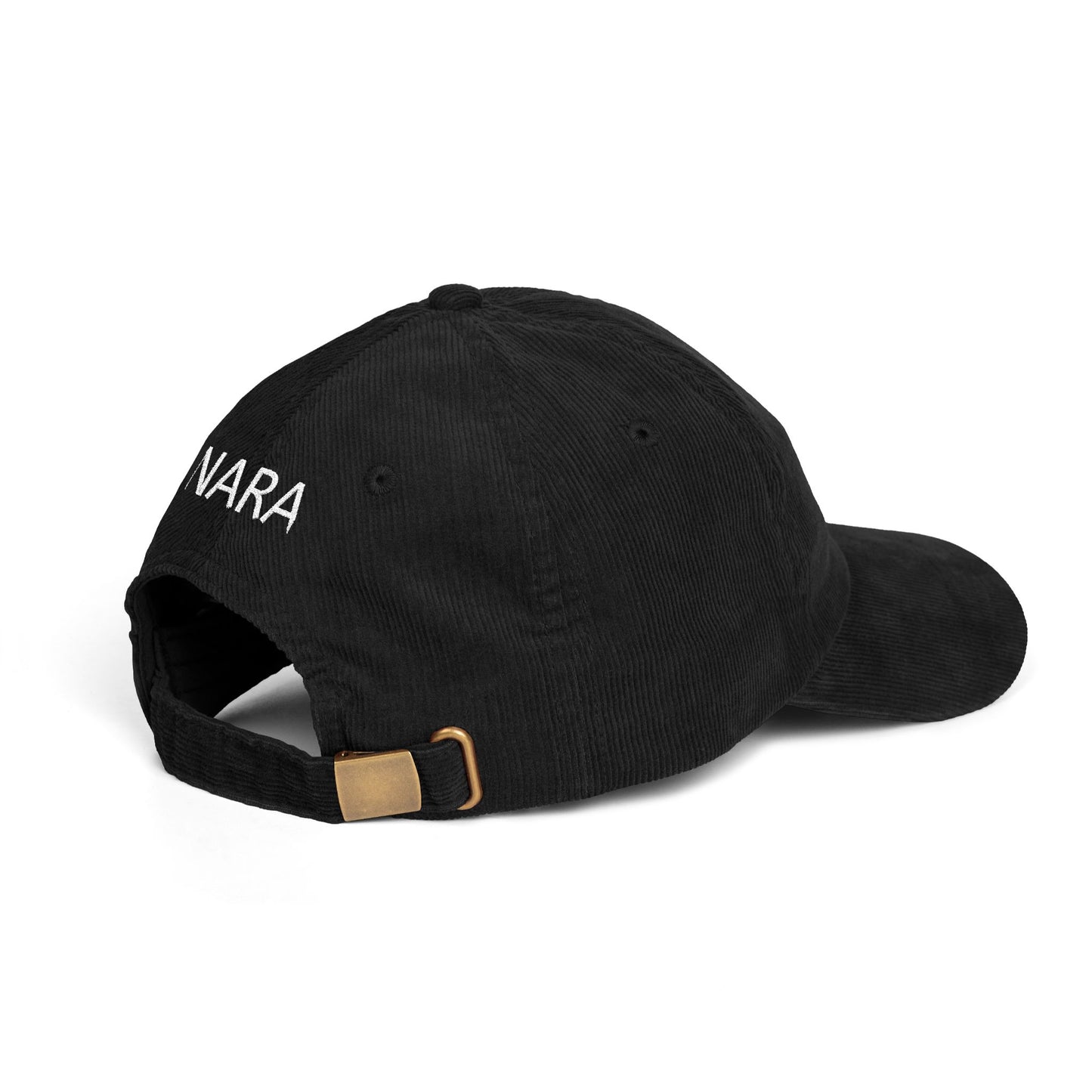 Nara Kanji Corduroy Hat – 奈良 Embroidered Japan City Cap