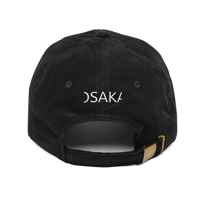 Osaka Kanji Corduroy Hat – 大阪 Embroidered Japan City Cap