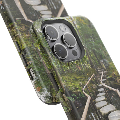 Nanzen-Ji Kyoto Stone Stepping Stones Impact-Resistant Phone Cases with Nature Design, Eco-Friendly Gift, Travel Accessories, Hiking Gear, Unique Phone Cover