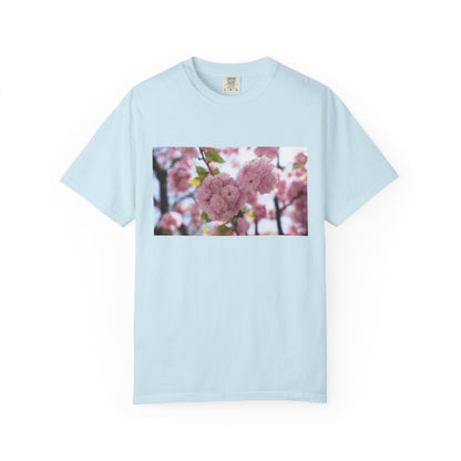 Cherry Blossom Unisex T-shirt, Floral Tee, Spring Fashion, Nature Lover Gift, Casual Wear, Eco-Friendly Style