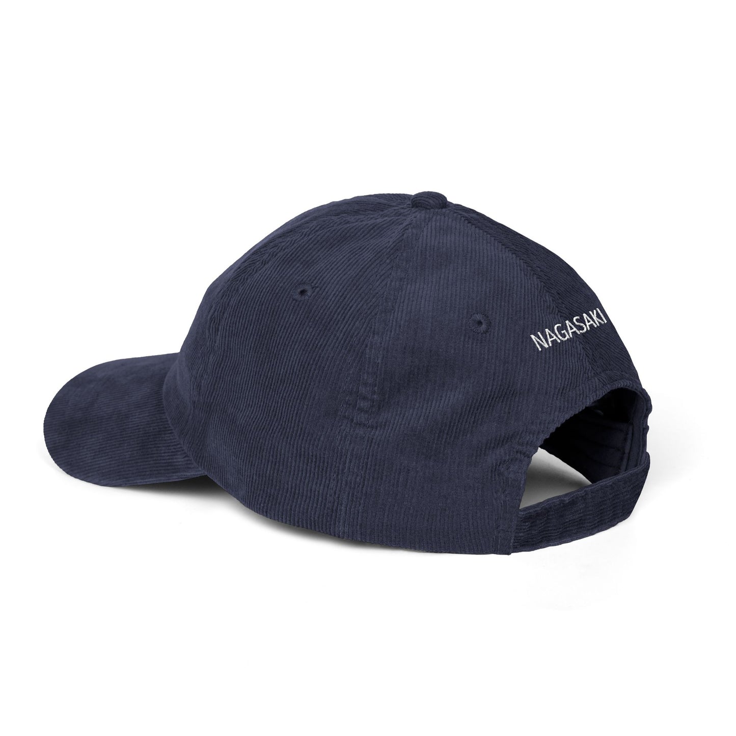 Nagasaki Kanji Corduroy Hat – 長崎 Embroidered Japan City Cap