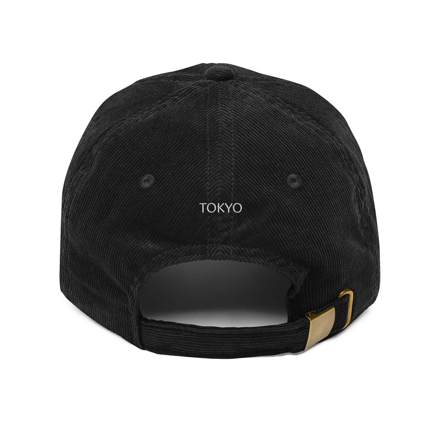 Tokyo Kanji Corduroy Hat – 東京 Embroidered Japan City Cap