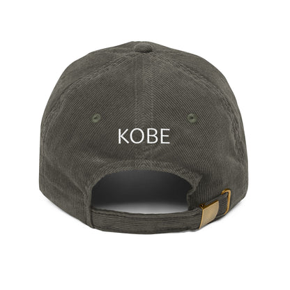 Kobe Kanji Corduroy Hat – 神戸 Embroidered Japan City Cap