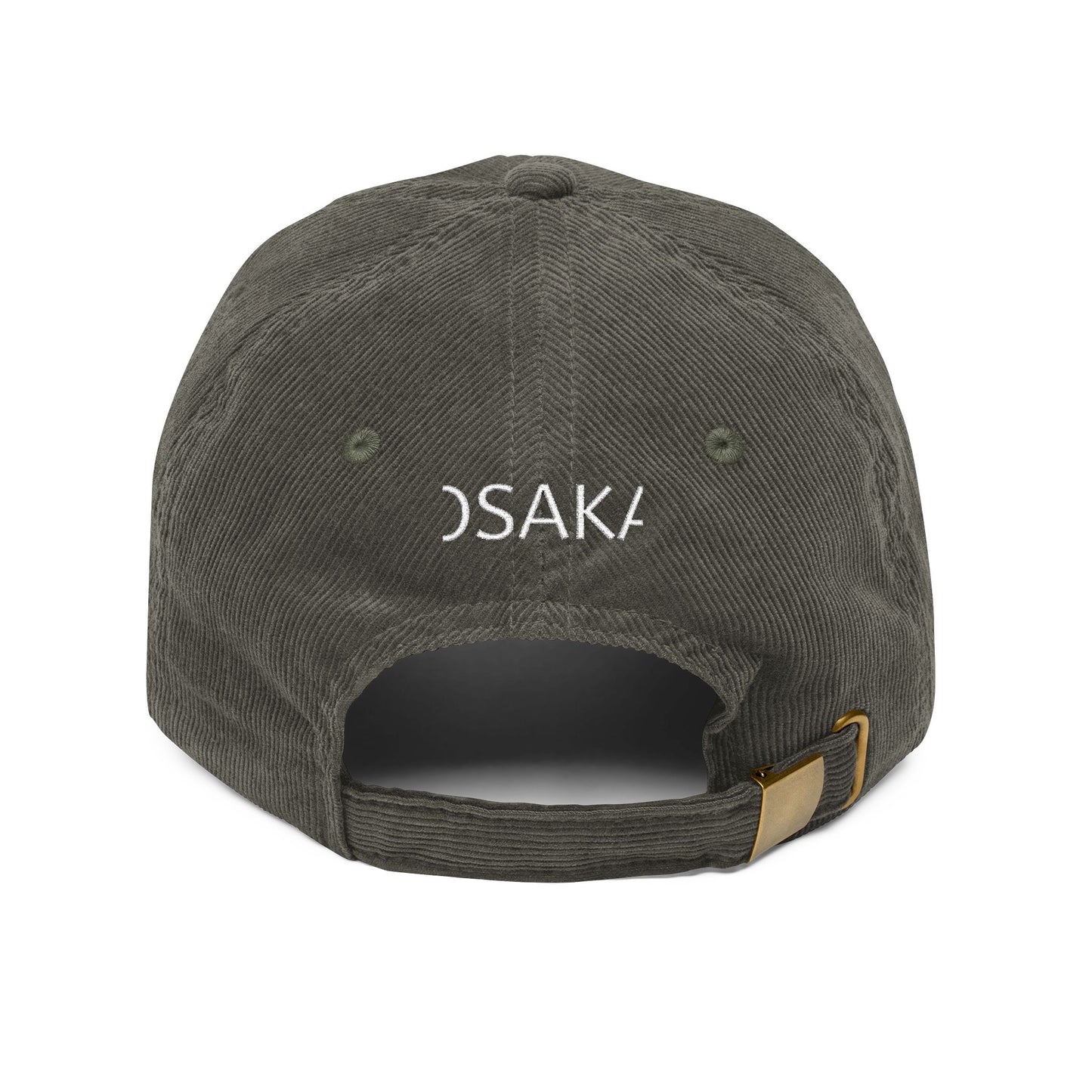 Osaka Kanji Corduroy Hat – 大阪 Embroidered Japan City Cap