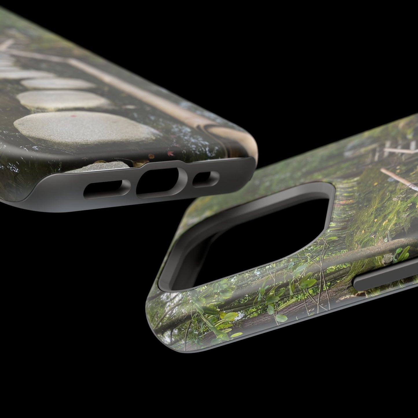 Nanzen-Ji Kyoto Stone Stepping Stones Impact-Resistant Phone Cases with Nature Design, Eco-Friendly Gift, Travel Accessories, Hiking Gear, Unique Phone Cover