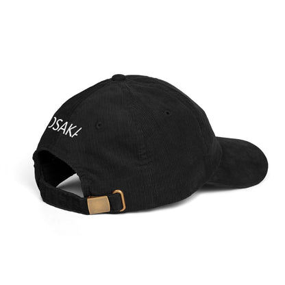 Osaka Kanji Corduroy Hat – 大阪 Embroidered Japan City Cap