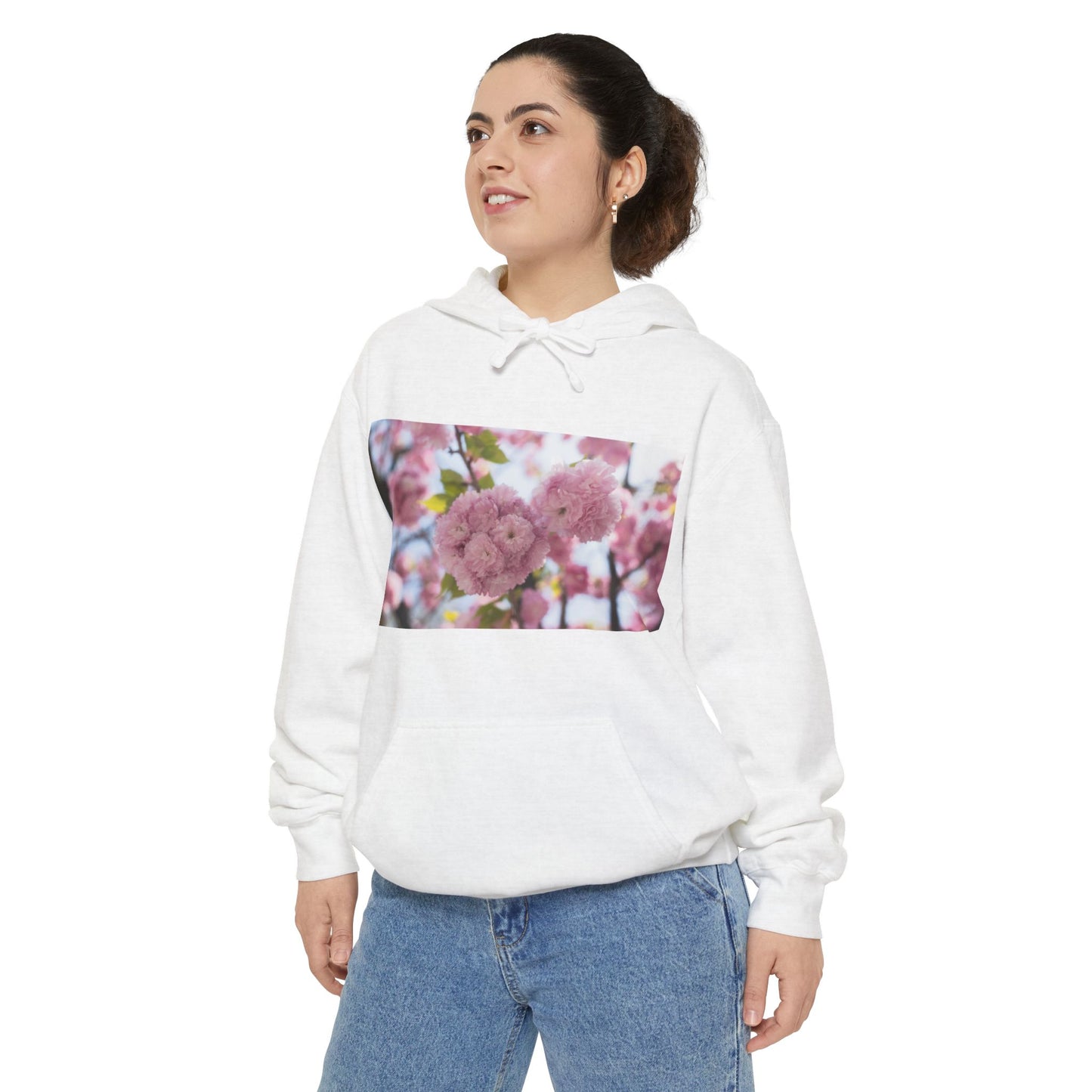 Cherry Blossom Unisex Hoodie, Spring Sweatshirt, Floral Apparel, Cozy Gift, Nature-Inspired Clothing, Women’s Fashion