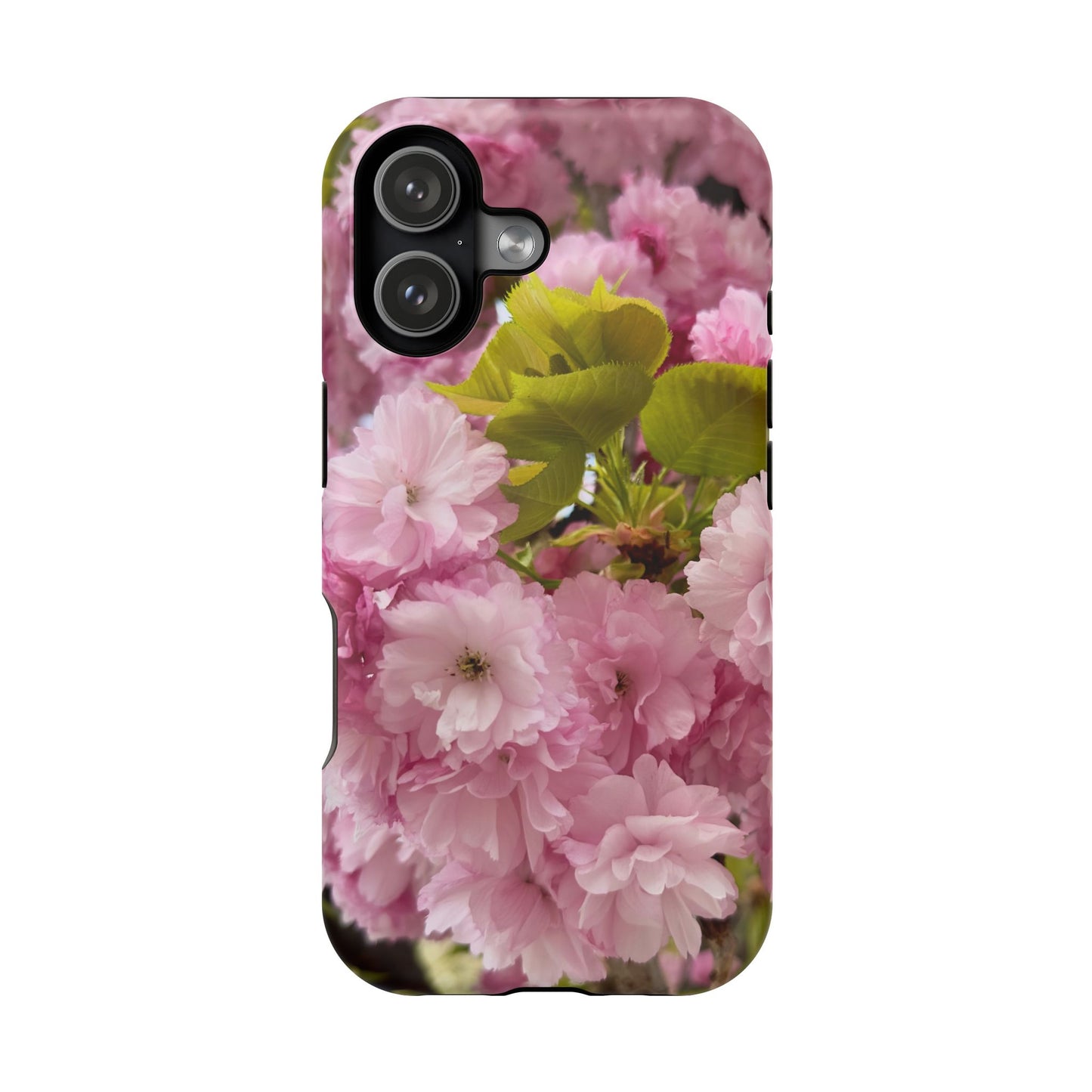 Cherry Blossoms Magnetic Floral Phone Cases, Impact-Resistant Phone Covers, Pink Cherry Blossom Cases, Unique Tech Accessories, Cute Gift for Her