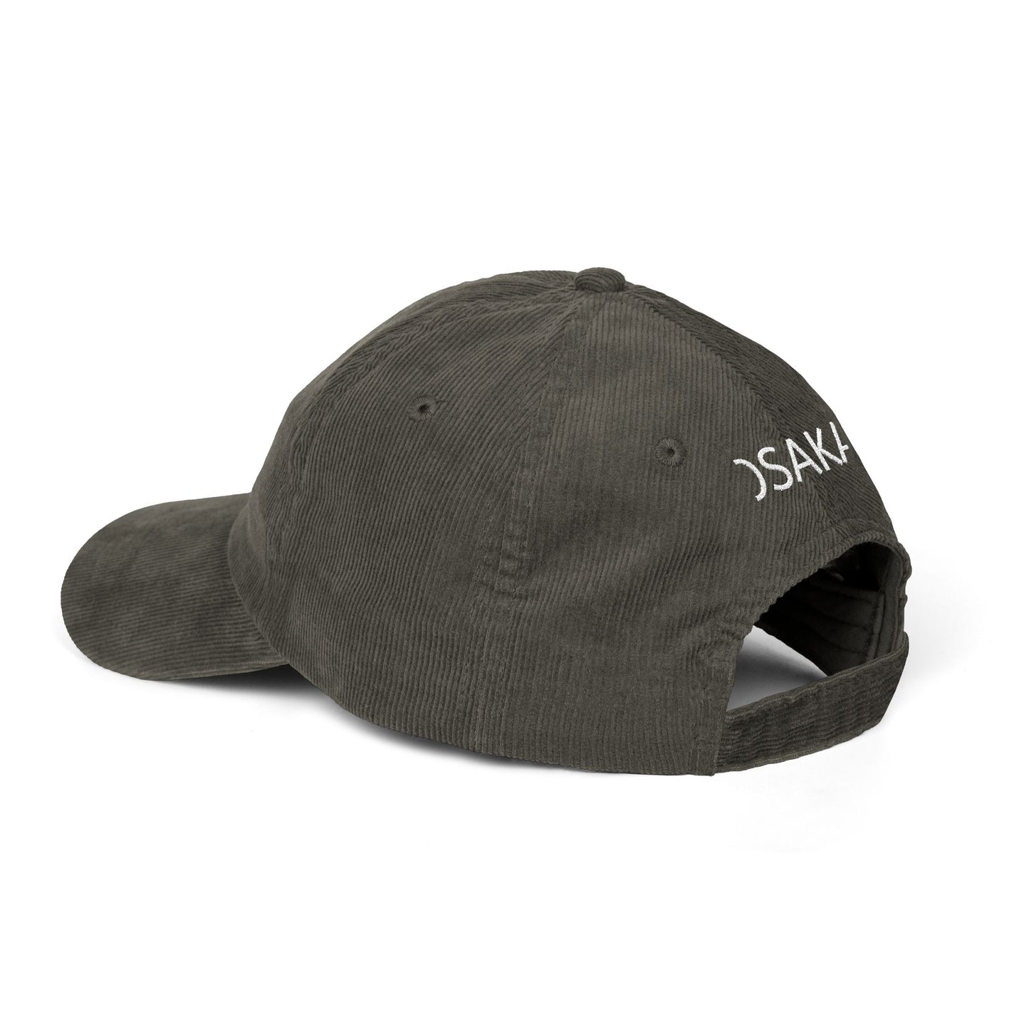 Osaka Kanji Corduroy Hat – 大阪 Embroidered Japan City Cap